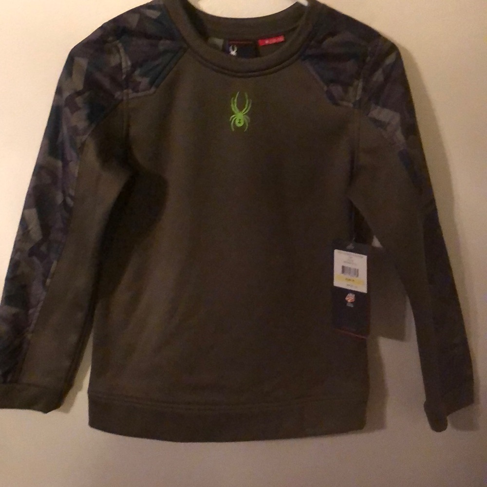 Boys hybrid pullover top